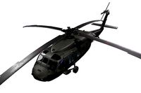 UH-60 Black Hawk Dark Static