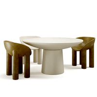 Faye Toogood Roly Poly Dining Set Chair Table