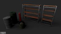 Warehouse Props Set