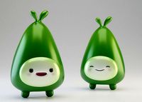 Green mini cute creature