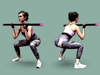 Stylized Fitness Character