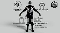 The Mandalorian GameReady Rigged