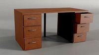 Office Desktop 3D Model