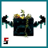 Minecraft Warden Planter Pot | 3D