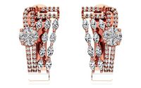 Women Earrings 3dm STL OBJ FBX Renders Details | 3D