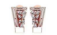 Women Earrings 3dm STL OBJ FBX Renders Details | 3D