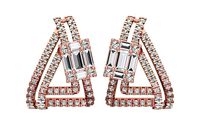 Women Earrings 3dm STL OBJ FBX Renders Details | 3D