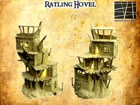 Ratling Hovel Tabletop terrain 28 mm | 3D
