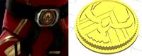 Ken Soaring Falcon Ranger Power Coin | 3D