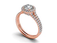 Carat diamond ring | 3D