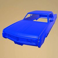 BUICK ELECTRA 225 SPORT COUPE 1969 PRINTABLE CAR BODY | 3D