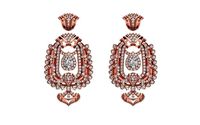 Women Earrings 3dm STL OBJ FBX Renders Details | 3D