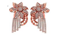 Women Earrings 3dm STL OBJ FBX Renders Details | 3D