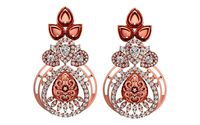Women Earrings 3dm STL OBJ FBX Renders Details | 3D