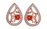 Women Earrings 3dm STL OBJ FBX Renders Details | 3D