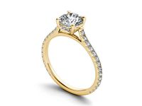 Carat diamond ring | 3D