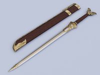 Freya Sword Sparrows Bite from God of War | 3D