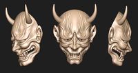 Hannya mask Japanese mask | 3D