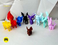 Eeveelutions Low Poly Pokemon | 3D