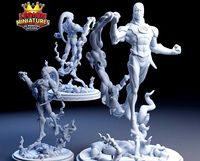 Marvel crisis protocol saint walker presupported included | 3D