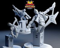 Marvel crisis protocol spiderpunk presupported included | 3D