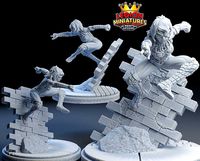 Marvel crisis protocol ashley barton presupported included | 3D