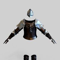 Raging Wolf Elden Ring Full Body Wearable Armor with Sword | 3D