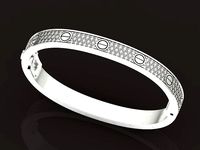 female brand bracelet love screw pattern 620 | 3D