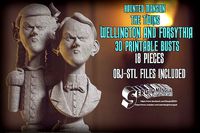 Haunted Mansion The Twins 3D Printable Busts | 3D