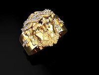 Jesus ring | 3D
