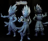 MARVEL CRISIS PROTOCOL GOTENKS PRESUPPORTED INCLUDED | 3D