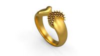 Cocktail Ring 098 | 3D