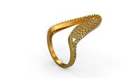 Cocktail Ring 084 | 3D