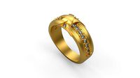 Cocktail Ring 082 | 3D