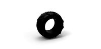 Diecast pulling tractor rear tire 4 Scale 1 to 25 | 3D