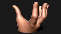 Hand stand  | 3D