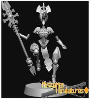 Silent queen anime figurine | 3D