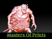 Fat zombie model 1 3D print model 3D print model | 3D
