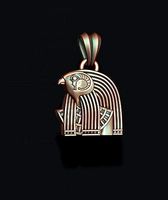 Horus pendant v2 | 3D