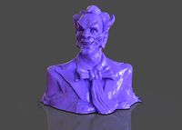 Stylized Joker Bust | 3D