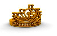 Sweet 15 Lady Ring C3D | 3D