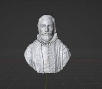 Miguel de Cervantes | 3D
