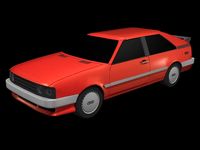 Audi 80 3D Model