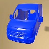 RENAULT MASTER PANELVAN 2010 PRINTABLE BODY | 3D