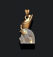 Horus pendant | 3D