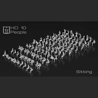 HD People 10 Sitting | 3D