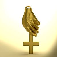 Necklace Hand01 | 3D