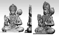 Hanuman Ji 3D Model | 3D