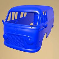 FORD TAUNUS TRANSIT FK1250 1963 PRINTABLE CAR BODY | 3D