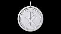 Chi-Rho Medallion | 3D